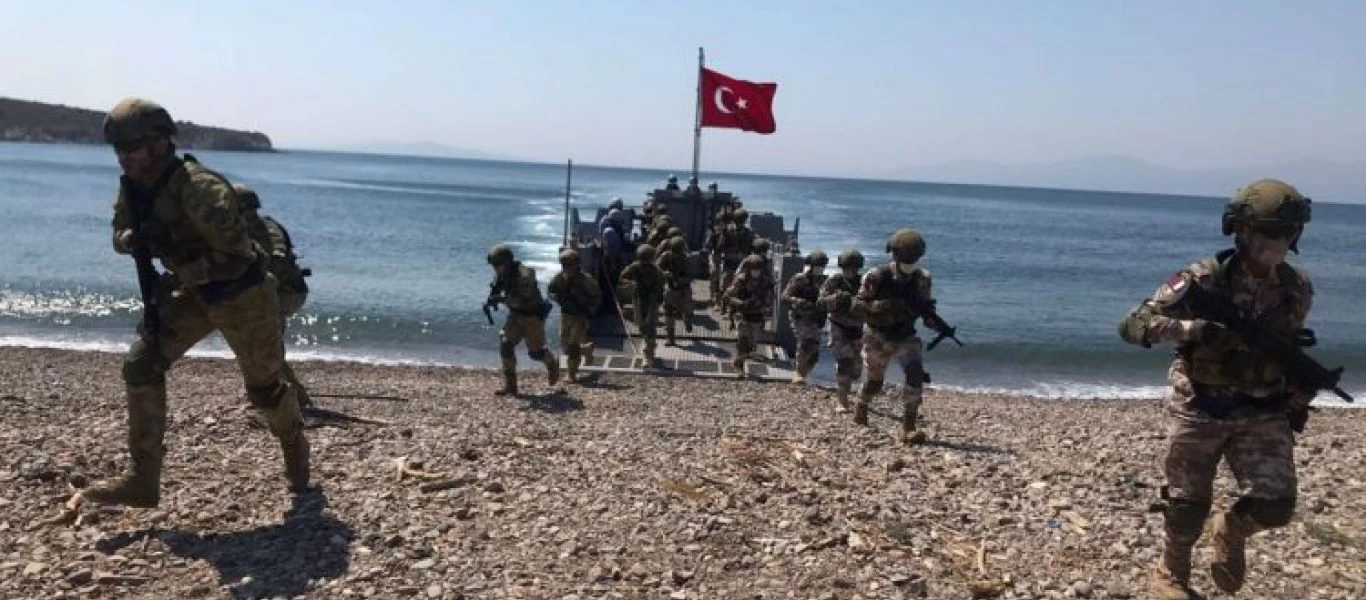 Συνεκπαίδευση αμφίβιων δυνάμεων Τουρκίας-Κατάρ (φωτό)